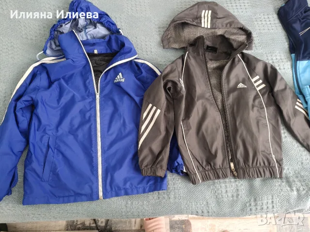 Екип на nike горнище на adidas, снимка 2 - Детски анцузи и суичери - 55845939