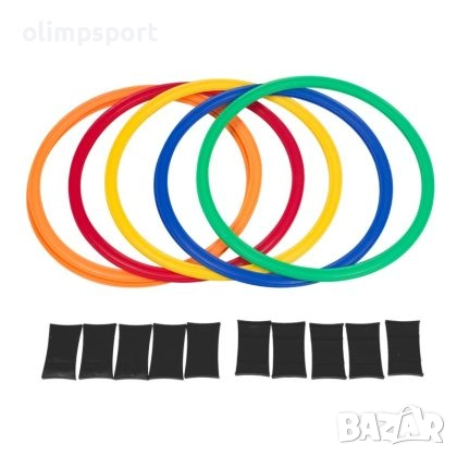 Колективна игра Дама / Туистър с 10 плоски ринга и 10 конекторa /200968/ Комплект от плоски рингове , снимка 4 - Игри и пъзели - 51548499