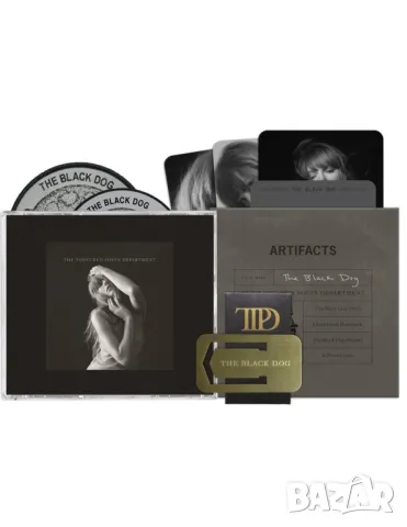 Taylor Swift "Tortured Poets Department", The Black Dog, limited edition CD, нов и запечатан, снимка 3 - CD дискове - 50281344
