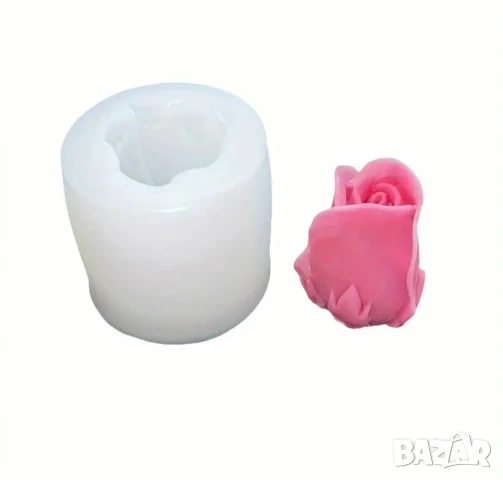 Молд роза пъпка, снимка 2 - Форми - 50475876