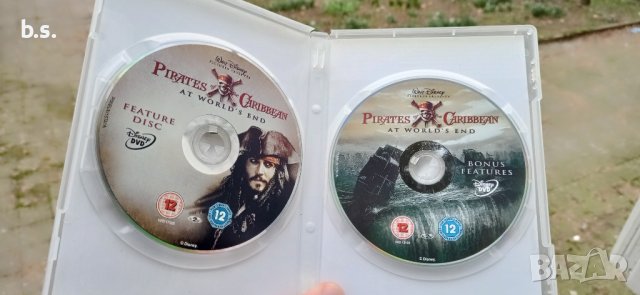 Карибски пирати - На края на света DVD специално издание в два диска , снимка 3 - DVD филми - 44291471