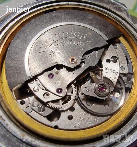 Мъжки автоматичен часовник Osco 25 jewels, снимка 2 - Мъжки - 47526191