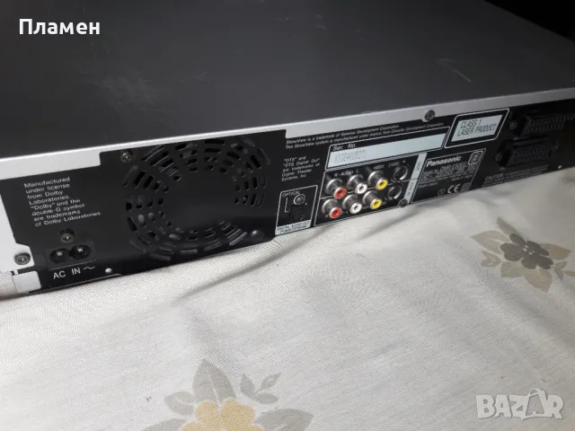 DVD Panasonic DMR-E50, снимка 7 - Плейъри, домашно кино, прожектори - 50008608