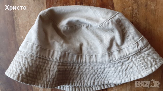 шапка идиотка Слезинджър Slazenger, 100% памук, оригинална, бежова, снимка 6 - Шапки - 41840890