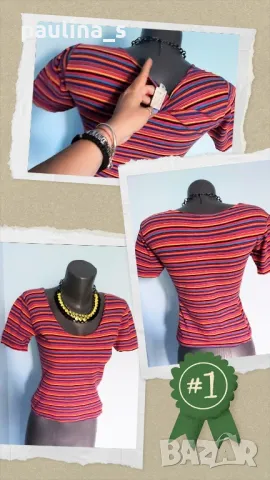 Четири различни блузи тип туника или тениска / унисайз , снимка 8 - Тениски - 33346637