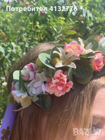 Диадема венец „ Летни цветя“