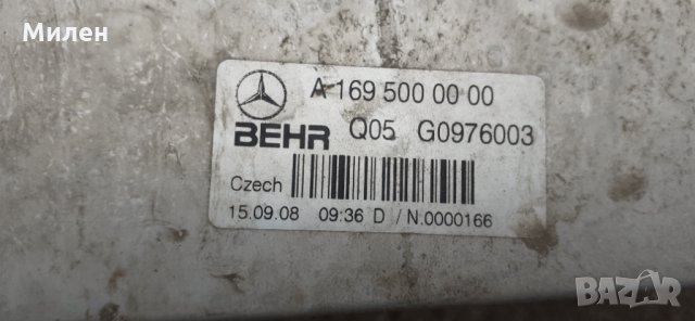 Интеркулер За Мерцедес А Класа.W169.1.8 CDI. 2004-2012 Година. Mercedes.A-Klass.W169.1,8CDI., снимка 2 - Части - 34382949