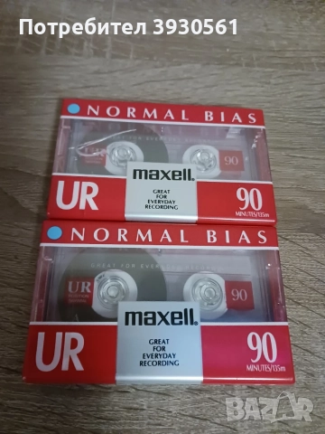 Лот 8 нови аудио касетки TDK BASF MAXELL, снимка 2 - Аудио касети - 54652747