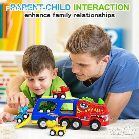 Нова детска играчка кола камион динозавър подарък малко дете игра, снимка 7 - Образователни игри - 41931943