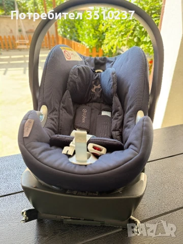 Бебешко столче за кола тип кошница Cybex Isofix, снимка 5 - Столчета за кола и колело - 50848445
