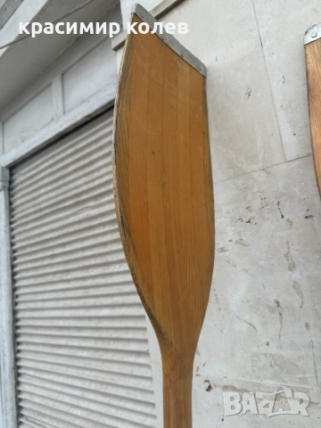 професионални дървени гребла за академично гребане на марката "Kober", снимка 4 - Водни спортове - 53441170