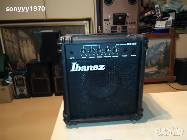 IBANEZ IBZ10B L bass ampli-КИТАРЕН УСИЛВАТЕЛ ОТ ГЕРМАНИЯ 0402231913, снимка 11 - Ресийвъри, усилватели, смесителни пултове - 39555259