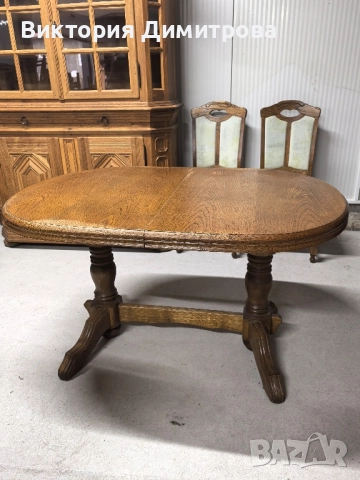 Разтегателна трапезна маса , снимка 8 - Маси - 52907416