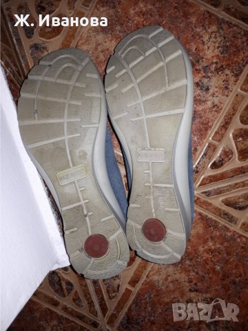 Продавам дамски обувки за хладни летни дни от текстил., снимка 3 - Дамски ежедневни обувки - 41660368