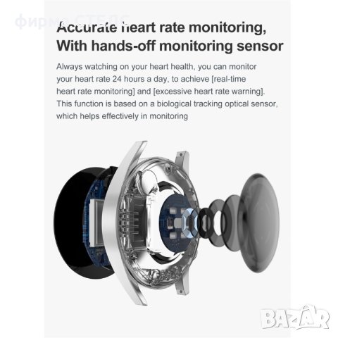 Смарт часовник STELS DT3 Plus, Водоустойчив, GPS, EKG, PPG, NFC, снимка 11 - Смарт часовници - 41687026