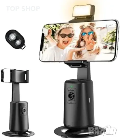 Нов Стабилизатор за телефон с AI проследяване и 360° ротация Телефонен статив