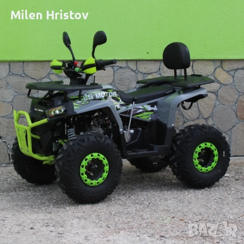 Бензиново АТВ 150сс  Predator GREEN/GRAY с автоматична скоростна кутия, снимка 2 - Мотоциклети и мототехника - 52078680