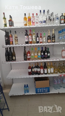 метален стелаж/рафт/ гондола , снимка 2 - Стелажи и щандове - 51873985