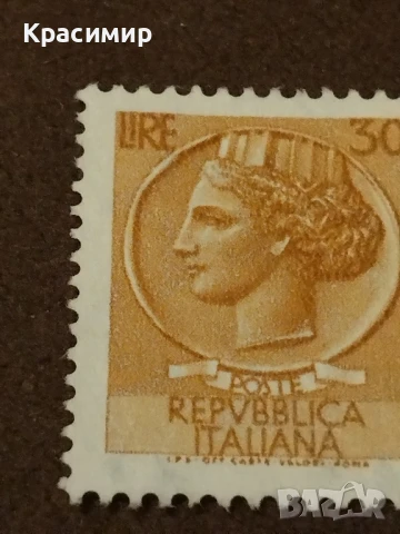 Пощенска марка Италия., снимка 2 - Филателия - 51254086