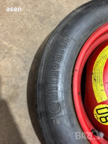 Патерица 4х100 R15 Continental, снимка 2 - Гуми и джанти - 52025907