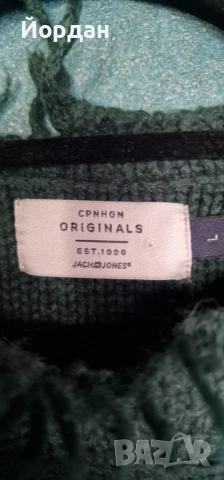 Мъжки пуловер – JACK&JONES . размер - L, снимка 3 - Пуловери - 53289924