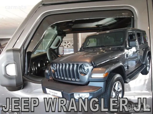 Ветробрани HEKO за Jeep Wrangler JL (2019+) - 5D