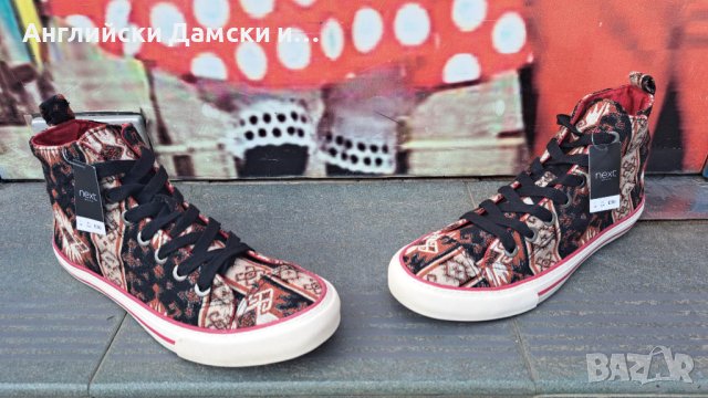Английски дамски кецове-NEXT , снимка 4 - Кецове - 41284642