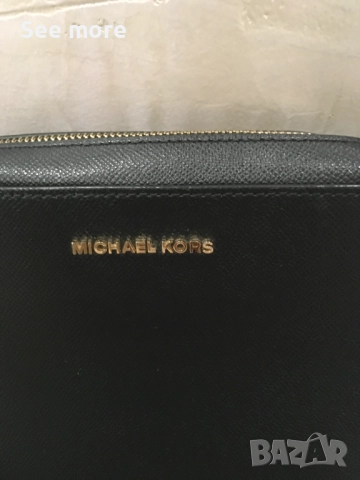 Michael Kors чанта естествена кожа, снимка 3 - Чанти - 52081128