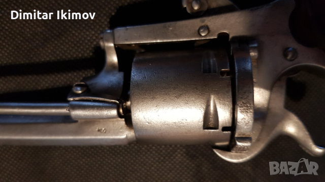 Револвер Ле Фуше, снимка 2 - Антикварни и старинни предмети - 44517395