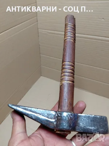 Соц Стар Каменоделски Чук 0.950кг. НОМЕР 71., снимка 8 - Антикварни и старинни предмети - 55972193
