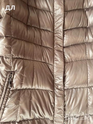 Зимно олекотено яке Carla F с естествен пух, снимка 4 - Якета - 52959459
