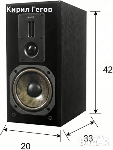 Продавам чифт големи букшелф Dynavoice Definition DM-6, снимка 4 - Тонколони - 53734236