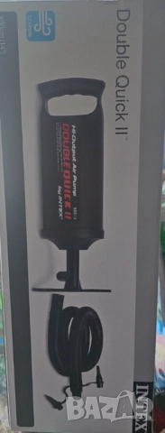 Ръчна помпа, Double Quick II 36см, INTEX, снимка 2 - Други стоки за дома - 52138031