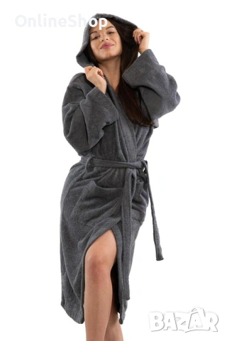 Луксозен мек халат, снимка 2 - Хавлиени кърпи - 53344539