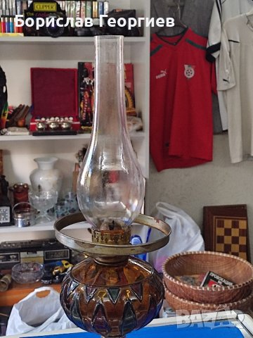 Стара газена лампа Hong Kong, снимка 3 - Антикварни и старинни предмети - 41794189