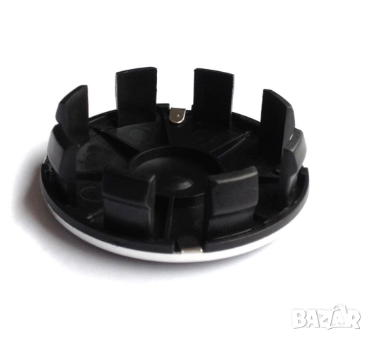 4 броя капачки за джанти SEAT – черни с хром емблема, 55мм и 63мм, снимка 3 - Аксесоари и консумативи - 52876194