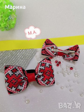 Аксесоари за коса с фолклорни мотиви , снимка 7 - Аксесоари за коса - 41267474