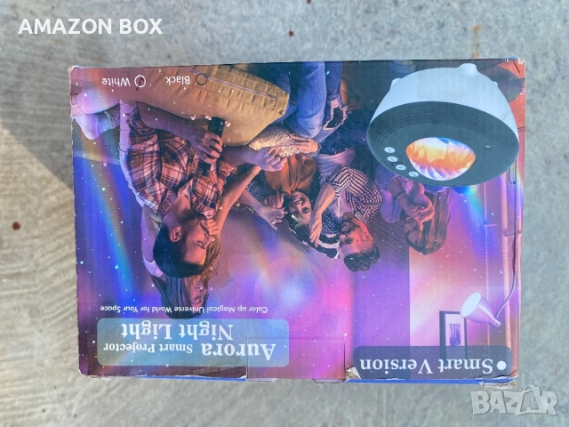 СМАРТ Проекторна Лампа Aurora Smart Night Light с Bluetooth и Музика, снимка 7 - Прожектори - 52107054