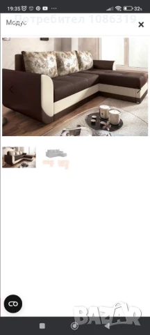 Ъглов диван, снимка 1