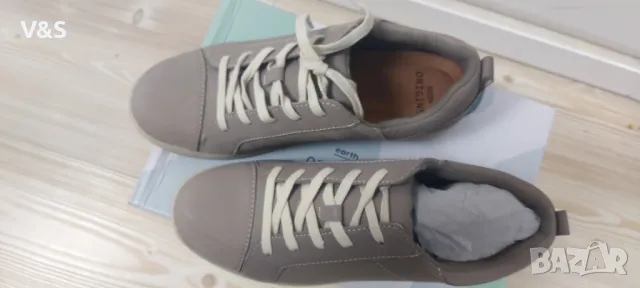 Дамски обувки,сив набук,мемори пяна стелка, снимка 5 - Маратонки - 47994582