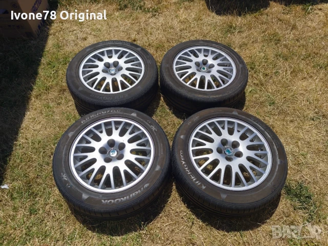 ПРОМО Алуминиеви Джанти за SKODA 5x100 16 цола.Отлично състояние.