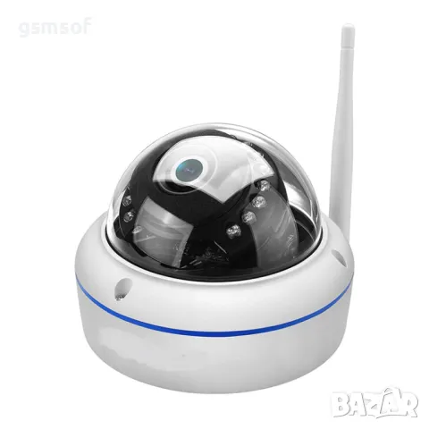 Dome WiFi куполна камера 5 mpx за видеонаблюдение Icsee, Xmeye app, снимка 12 - IP камери - 49266105