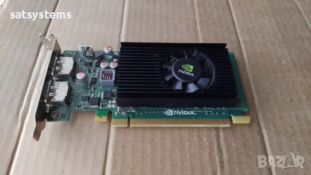  Видео карта NVidia Quadro NVS 310 1024MB GDDR3 64bit PCI-E, снимка 5 - Видеокарти - 50255349