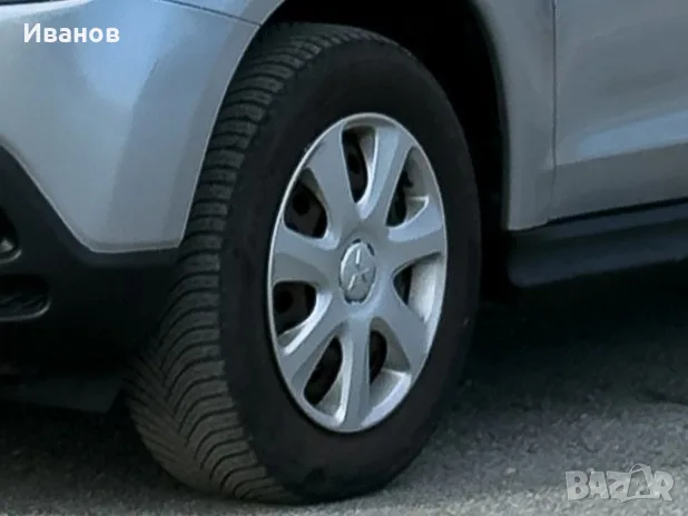 5х114.3х16 железни джанти  и оригинални тасове за Mitsubishi ASX 