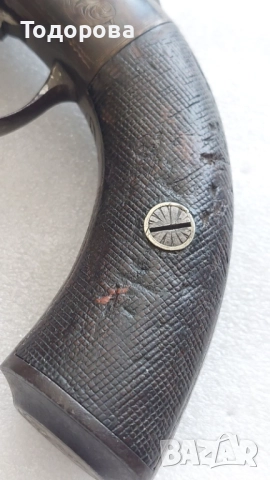 Много рядък английски револвер-1840г. пищов, ятаган,сабя,щик, 1 100 €, снимка 10 - Антикварни и старинни предмети - 52099458