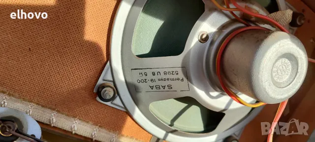 Старо лампово радио Saba W5-3D, снимка 11 - Радиокасетофони, транзистори - 44400585