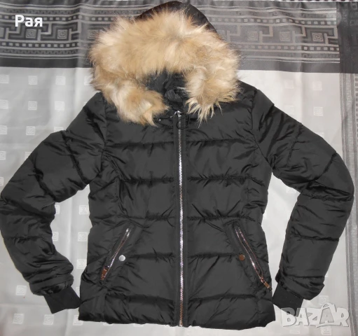 Елегантно зимно яке Bershka, снимка 8 - Якета - 50676435