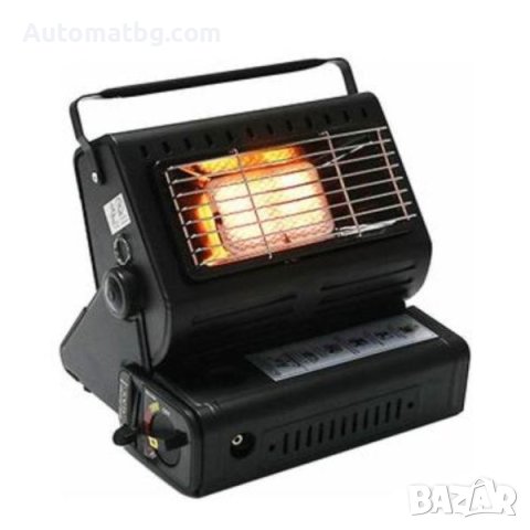 К-т газова печка и котлон + 1 бутилка газ Automat, Пиезо запалване, 2 в 1, 1.3KW, снимка 4 - Газови котлони - 41947607