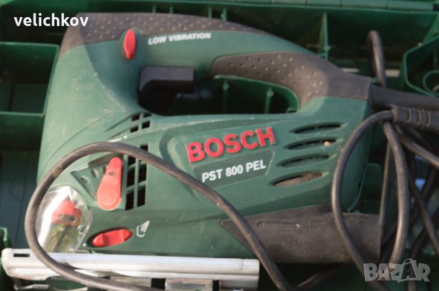 Прободен трион Bosch PST 800 PEL + куфар, снимка 5 - Други инструменти - 34380645