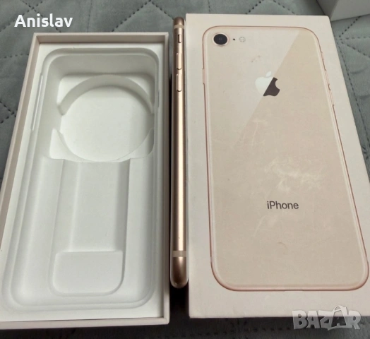 Apple iPhone 8, 64GB, с кутия!, снимка 3 - Apple iPhone - 53375885
